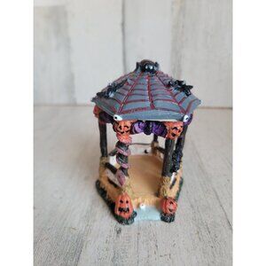 Halloween scary gazebo Village accessory pumpkin spooky